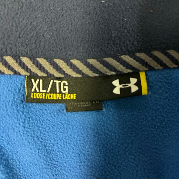 Under Armour Men's Size XL Polar Fleece Half Zip Cold Winter Pullover Sweater - Picture 3 of 11